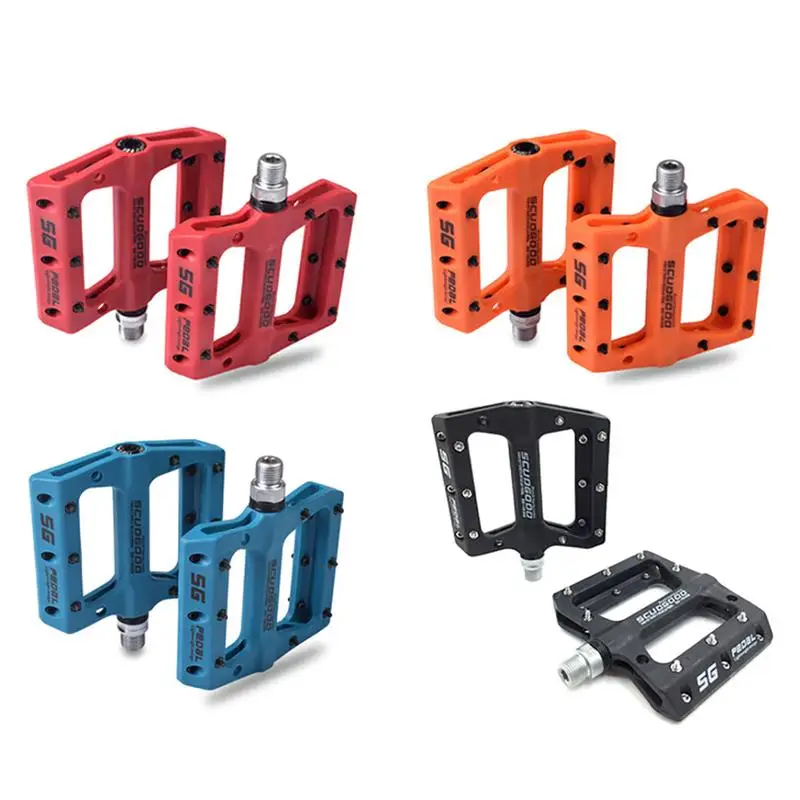 ROCKBROS Mountain Road Bike Bicycle Bearing Pedals Wide Nylon Pedals a Pair