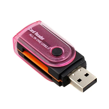 

Multifunction USB 2.0 All In One Multi Memory Card Reader For Micro SD/TF M2 MMC SDHC MS Memory Cards Readers VHE47 P40
