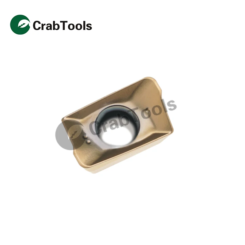

Crab Tools Teagutec 10PC APKT 09T308R-EM TT9080 Metal Turning Lathe Tools Turning Cutter Carbide Insert CNC Tool Tip Machine