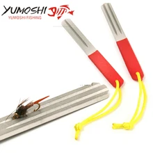 Летающий рыболовный крючок точильный заточка мух канавки точилка Шестерня рыболовные аксессуары крючки точилка тофон рыболовные снасти