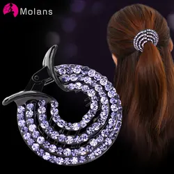 Molans Европейский стиль Женские аксессуары для волос стимуляция Розовый венок цветная лента венок свадебный цветок для невесты корона