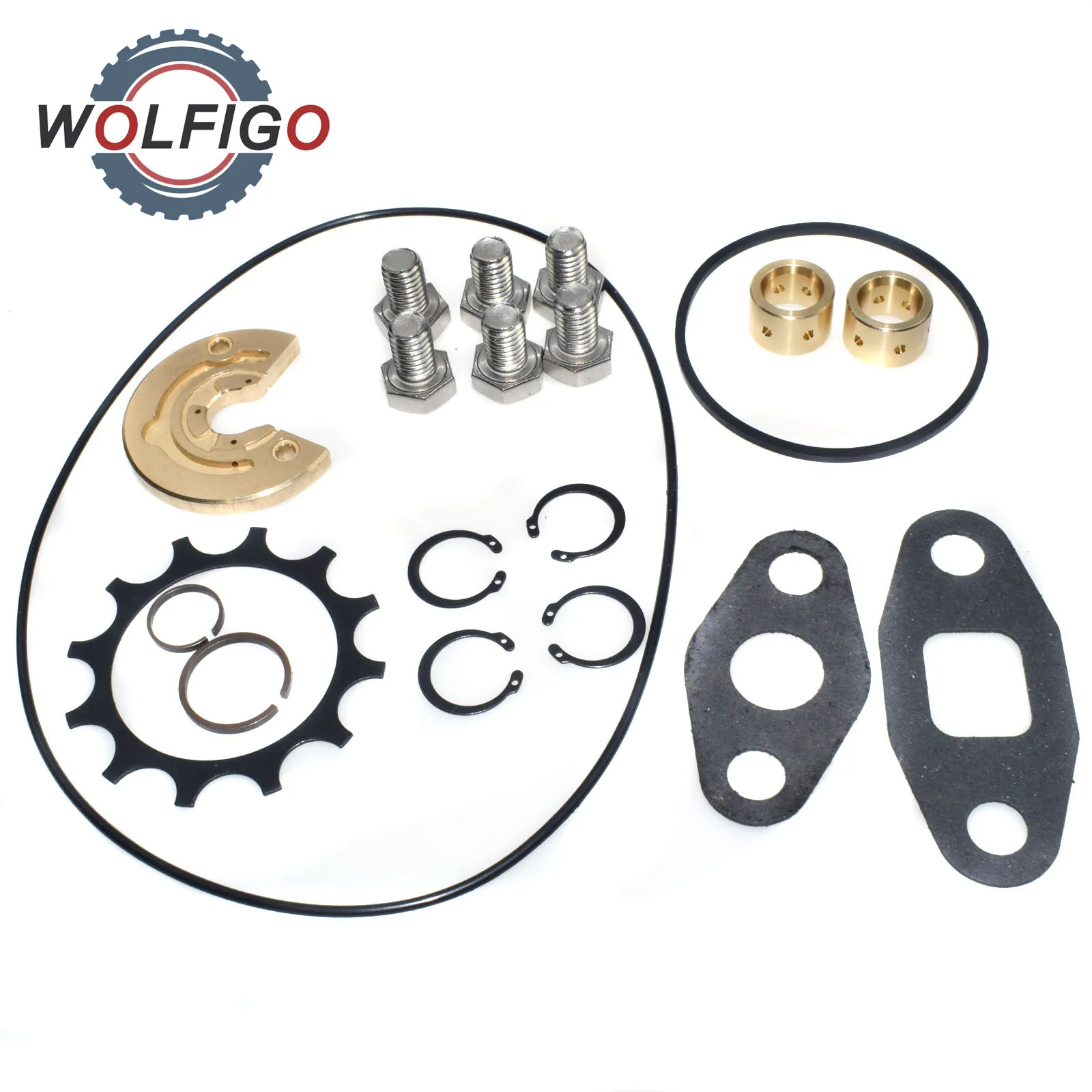 WOLFIGO T3 T4 T04B T04E комплекты для ремонта турбокомпрессора 360 градусов упорный
