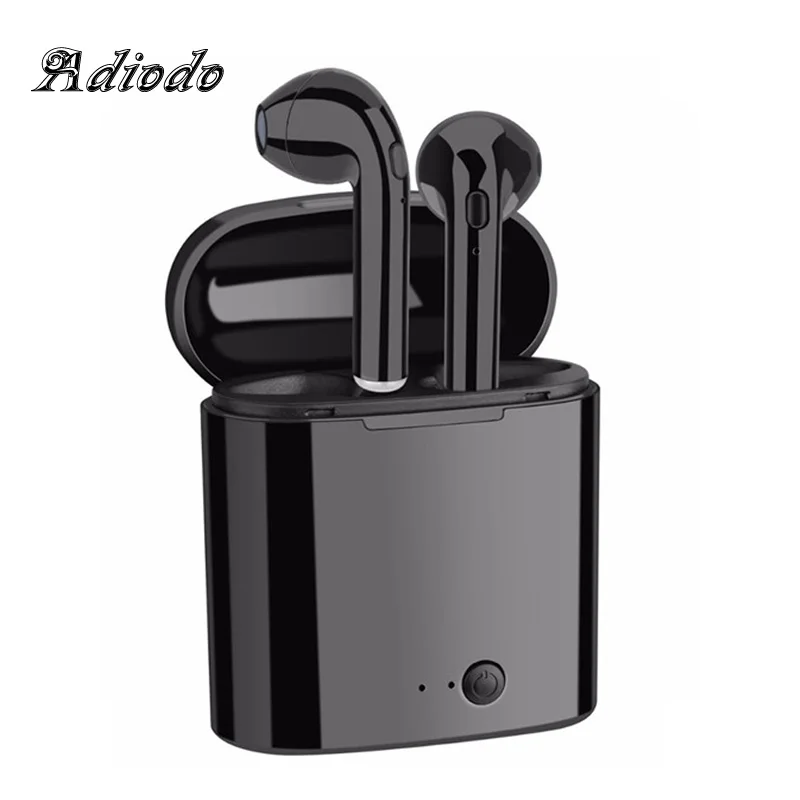 

True Wireless earphones Bluetooth headset i7s tws Hands free stereo Earbuds with mic Double earpiece for iphone Samsung xiaomi