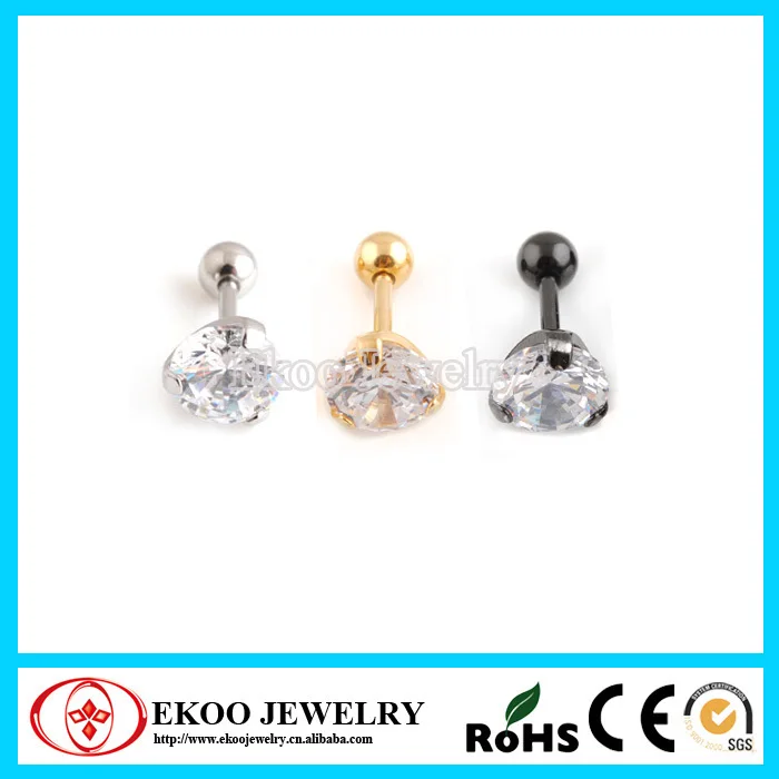 316L Surgical Steel Pronged Round CZ Ear Tragus.jpg