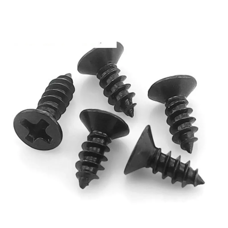 

200PCS-M1.2*3/4/5/6 GB846 Countersunk Head Tapping Screw Self Tapping Screw Small Electronic Flat