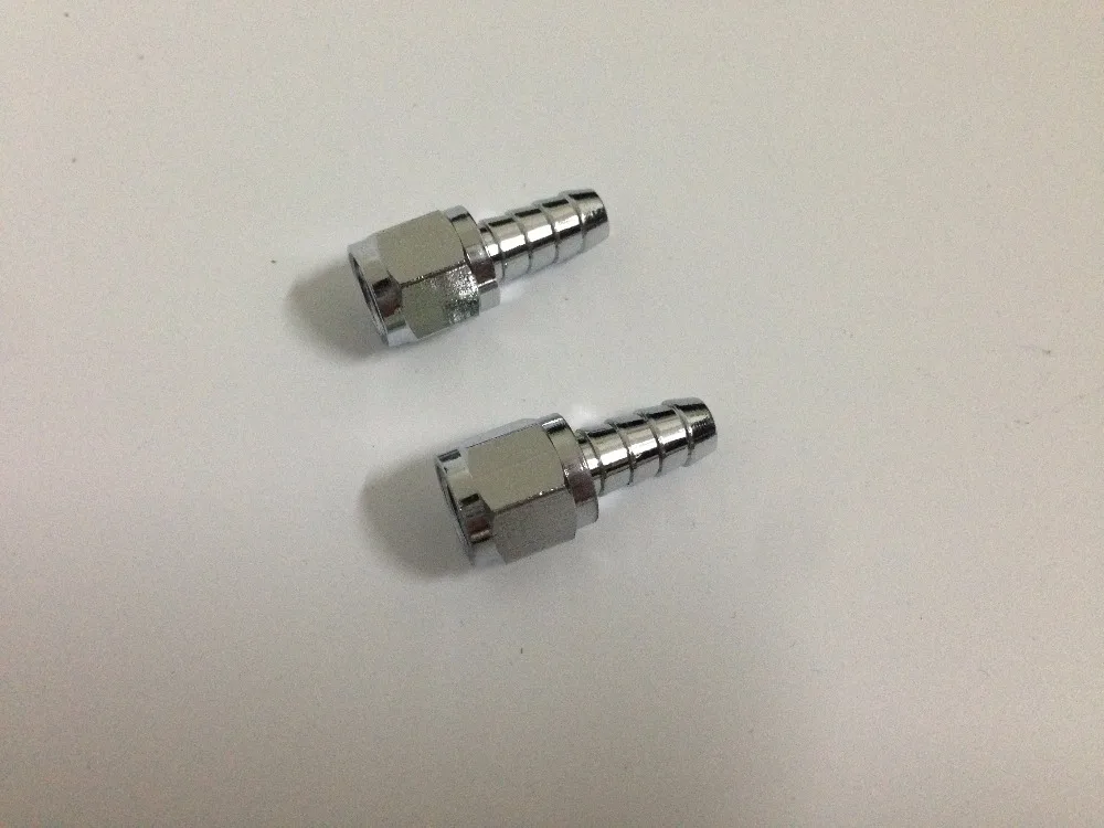 

Chrome Barbed Swivel Nut, 5/16" ID, 2pcs/lot, Ball Lock MFL Disconnect fitting, Manifold fitting