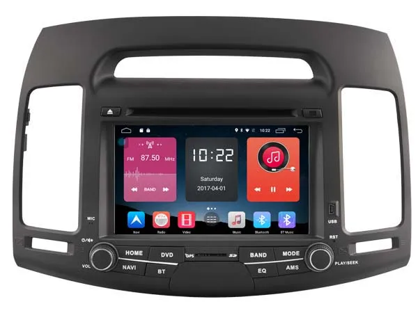 Android 6 0 CAR DVD FOR HYUNDAI ELANTRA 2007 2011 car audio gps player stereo head