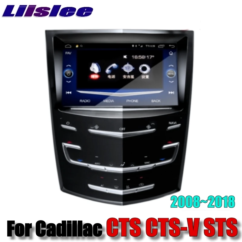 

For Cadillac CTS CTS-V STS 2013~2020 Liislee Car Multimedia Player NAVI CarPlay Stereo Radio GPS IPS Touch Screen Navigation