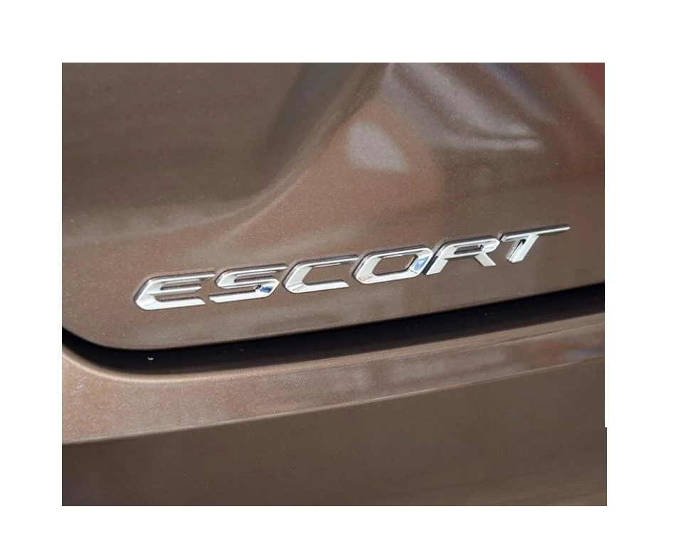Хромированная наклейка эмблема для багажника автомобиля Ford ESCORT|badge emblem|rear emblemford