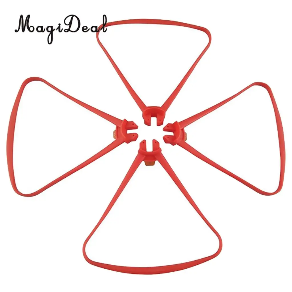 MagiDeal 4Pcs Plastic Propeller Protect Ring Cover Guard for Syma X8SW X8SC X8SG X8 Pro RC Quadcopter Drone Spare Parts Accs