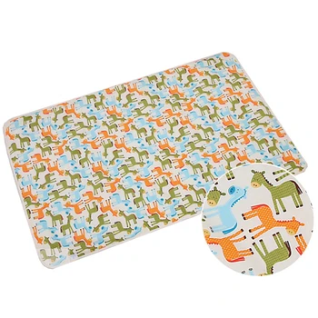 

3 Layer Changing Pads Covers Breathable Baby Diapers Mattress Diapers for Newborns Cartoon Pattern Waterproof Changing Mat