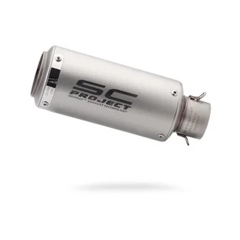 

Motorcycle modified sports car for SC straight exhaust pipe universal Yamaha horizon