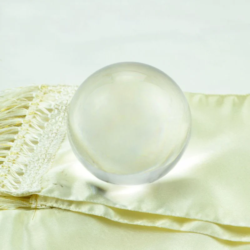 60MM Contact Juggling Ball 100 Acrylic Transparent Crystal Ball Stage Ball Magic Tricks for