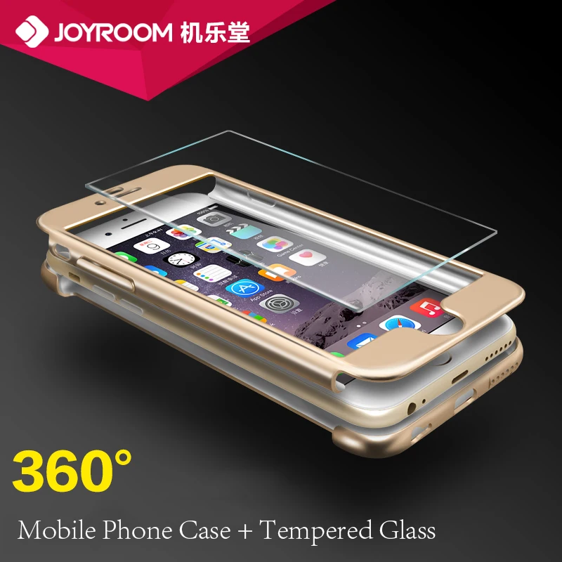 Joyroom Case with Tempered Glass for iPhone 6 Plus 6s 5.5inch Full Body Protect |