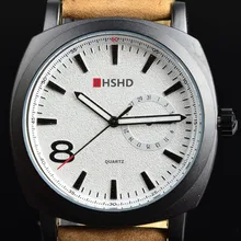 Grind arenaceous fashion design with calendar business outdoor sports watches the man really belt military watches
