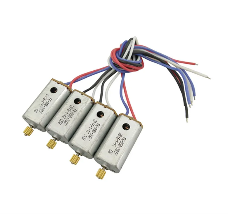 4 шт. двигатель двигателя для MJX X101 2 4G RC Квадрокоптер Дрон запасные части A + B |