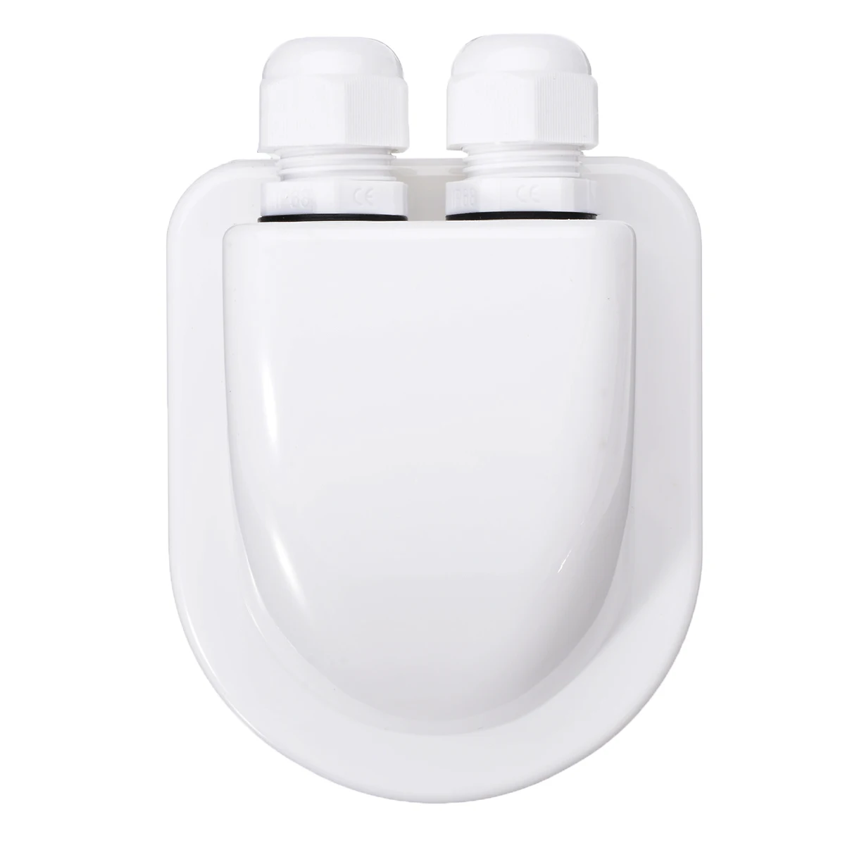 Double Cable Entry Gland Cable Box Removable Solar Panels Plastic Waterproof UV Lighting Accessories Connectors