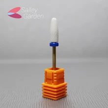 Новое керамическое пламя-зернистость M-керамический сверло для ногтей для электрической ногтей сверлильный станок-гвоздь бит