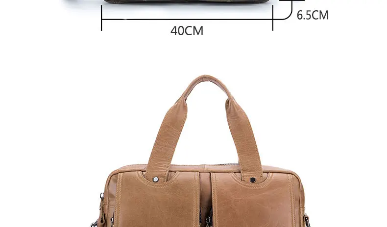 BULLCAPTAIN 2019 Новое поступление натуральная кожа сумки для мужчин воск кожа сумка портфель мужская сумка BU36