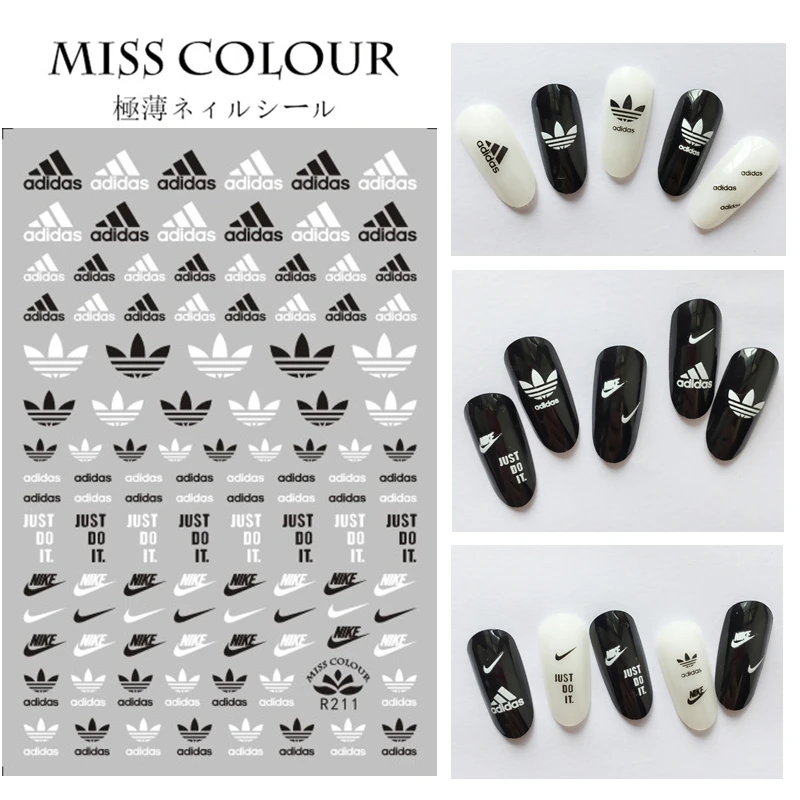 Sheet Ultrathin 10 3d Nail Stickers Transfer Decals Gold Aliexpress