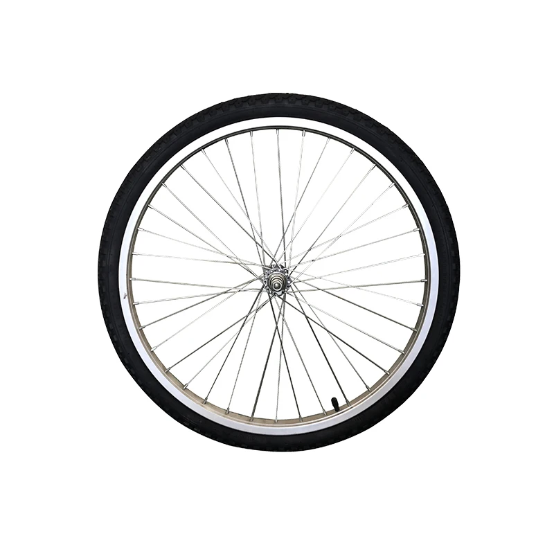 Clearance Bike Wheel with tire install Flywheel Disc Brake 36 Holes Wheelset 26 inch700c bicycle Hub Wheels MTB Ruedas Bicicleta Carretera 5