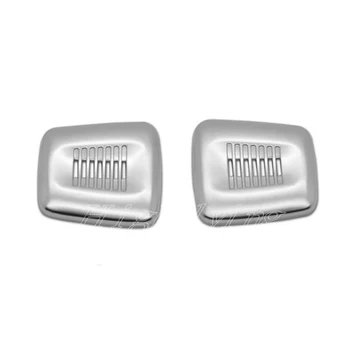 

ABS Matte Interior Microphone Mic Cap Cover Trim 2pcs For BMW X1 F48 2016 2017