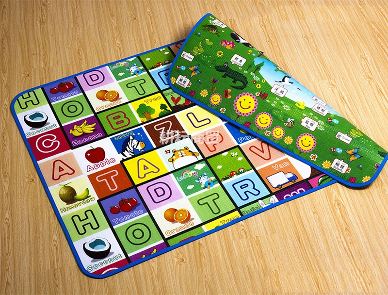 Baby Play Mat 200x180x2cm Developing Mat for Children Tapete Infantil Waterproof Two Sides Soft Children Foam Puzzle Carpet  (11)