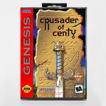 

16 bit Sega MD game Cartridge with Retail box - Crusader of Centy game card for Megadrive Genesis system