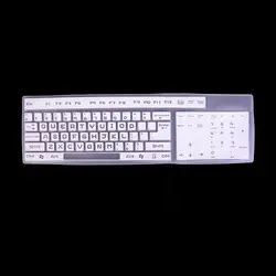 Силиконовая крышка клавиатуры прозрачный протектор для Macbook Air см 44,5*13 см универсальный настольный компьютер Крышка клавиатуры протектор