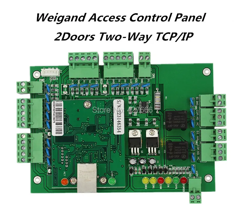 Aliexpress.com : Buy TCP/IP Wiegand 2 Doors access control board / Two ...