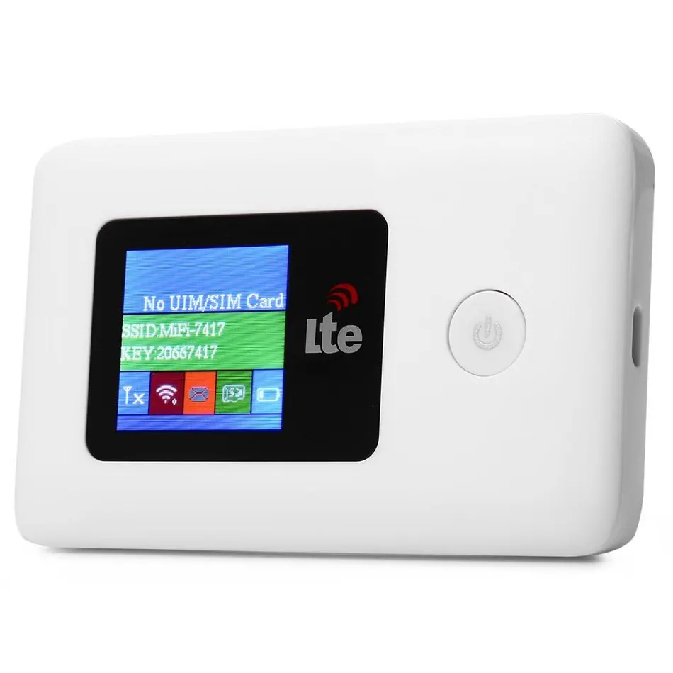 LR115E 4G LTE Mini WiFi Wireless Router Repeater Global Unlocked Mobile with SIM Card Slot 2100mAh WIFI Access | Компьютеры и офис