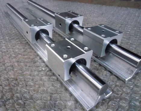 Линейные направляющие SBR16 L 1000 мм 2 шт. рельсовая Опора + 4 линейные подшипники