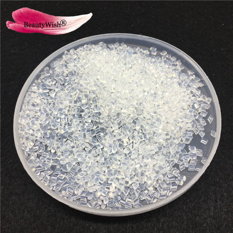 Real Italian Keratin Glue 100g Strong Hold Non Slip Bonds Hair Extensions Black Brown White Keratin glue Pellet