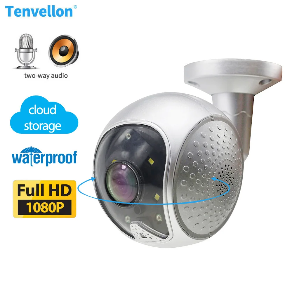IP камера WiFi 1080P наружная камера наблюдения wifi Водонепроницаемая домашняя камера безопасности ночное видение Облачное хранилище CCTV камера купольное видео