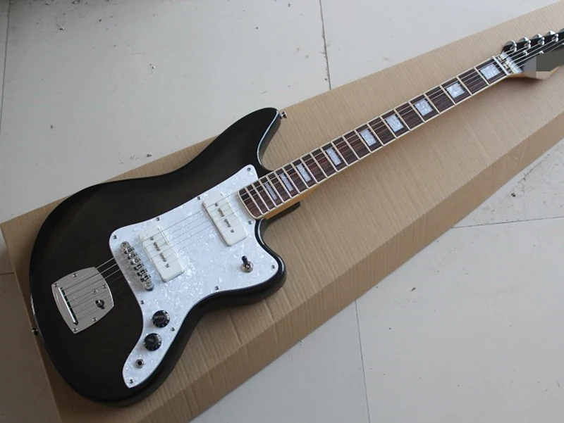 Buy Factory custom black electric guitar with P90
