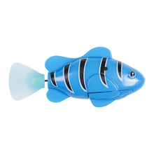 Funny Fish Robotic Swimming Robofish Activated Battery Electronic Powered Robo Fish font b Toy b font