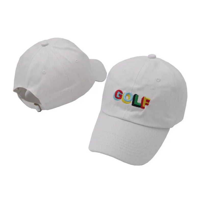 Glaedwine, кепка для папы, гольф, Тайлер, создатель, бейсболка, кепка, Bone Gorras, черная тактическая бейсболка, кепка для папы, шляпа от солнца для мужчин - Цвет: White