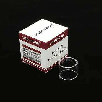

Original VapeSoon Replacement Glass Tube For TFV8 BABY Beast Tank 2ml EU Edition Top-filling Atomizer Clear Glass Tube