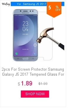 2 шт для защиты экрана samsung Galaxy J5 закаленное стекло для стекла samsung Galaxy J5 защитная пленка J530F/DS J530