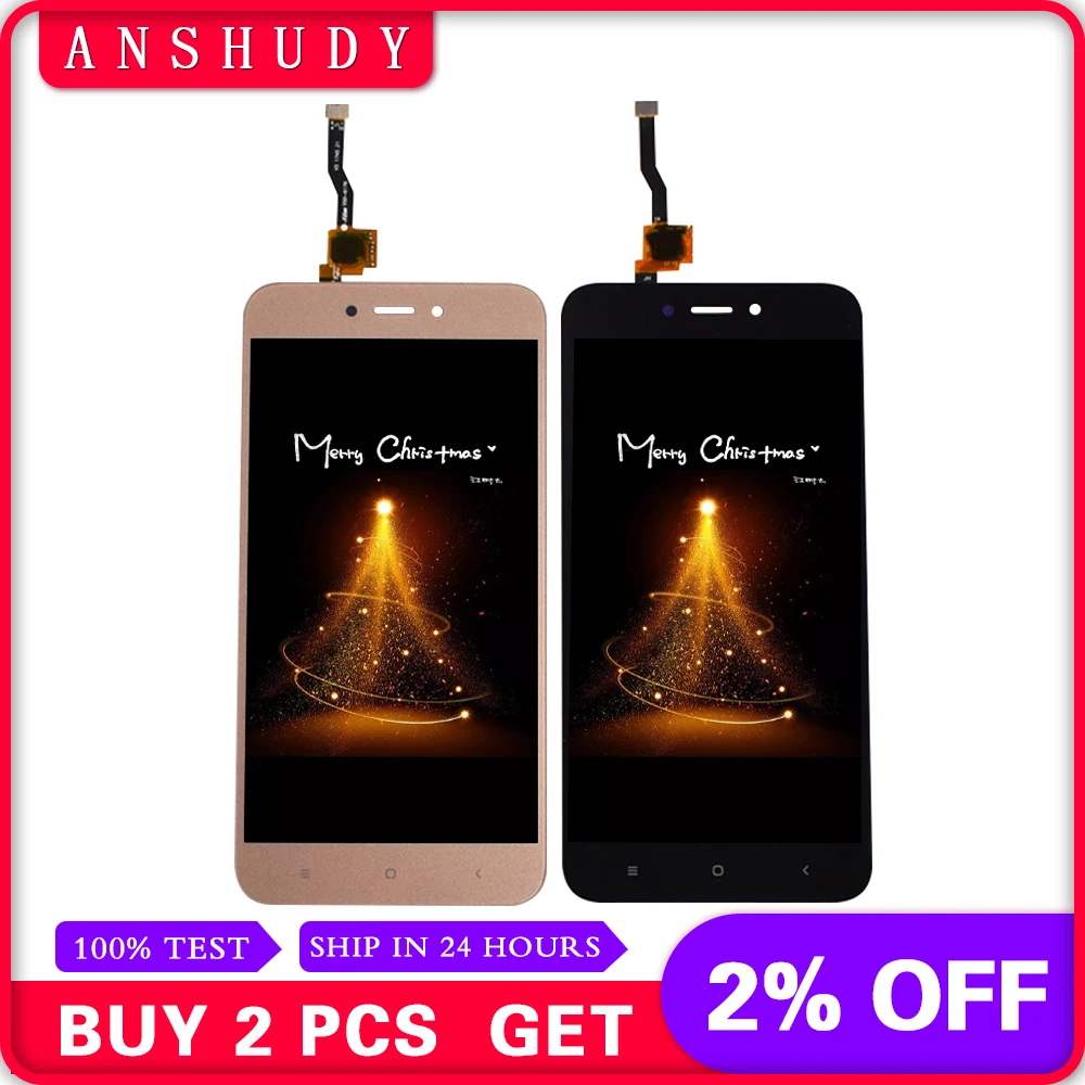 

For Xiaomi Redmi 5A LCD Display Panel Module + Touch Screen Digitizer Sensor Assembly
