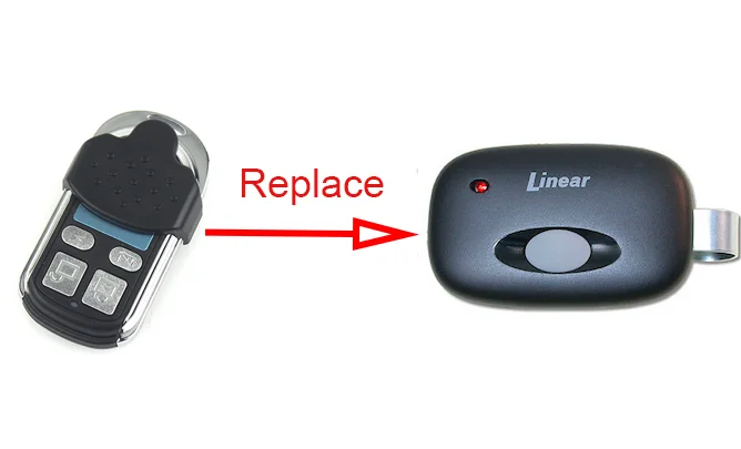 New Aftermarket Linear Mega Code One Button Remote Dnt00090 Ldo33