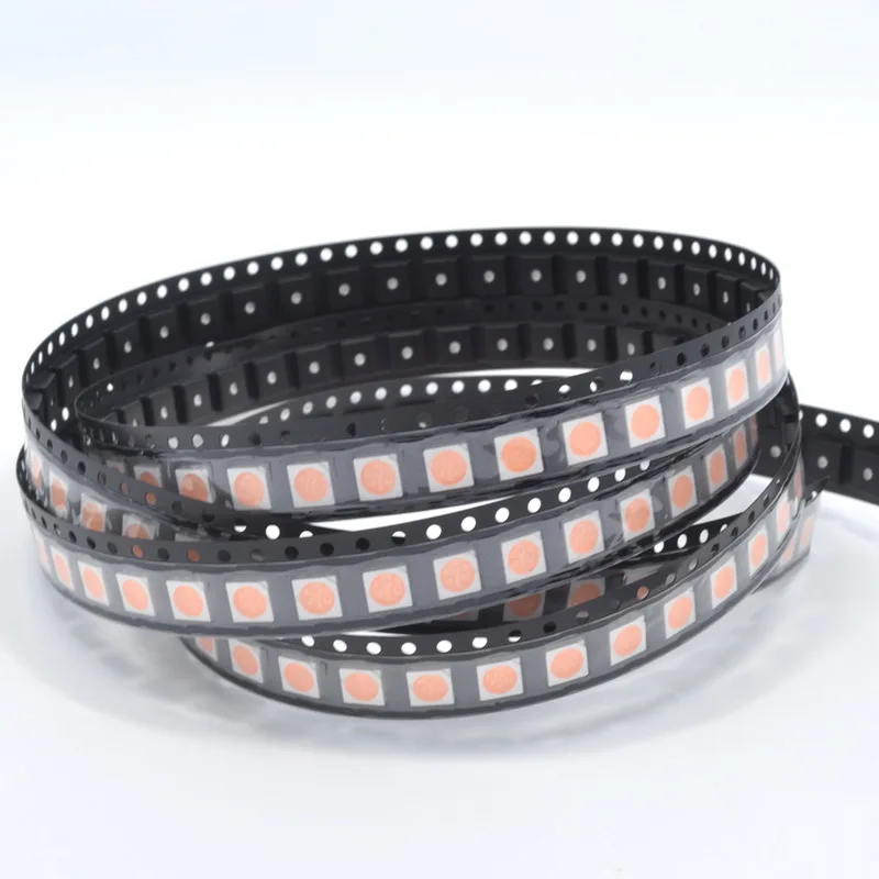 

100pcs 5050 SMD Pink PLCC-6 3-CHIPS Ultra Bright LED light-emitting diodes High quality wholesale