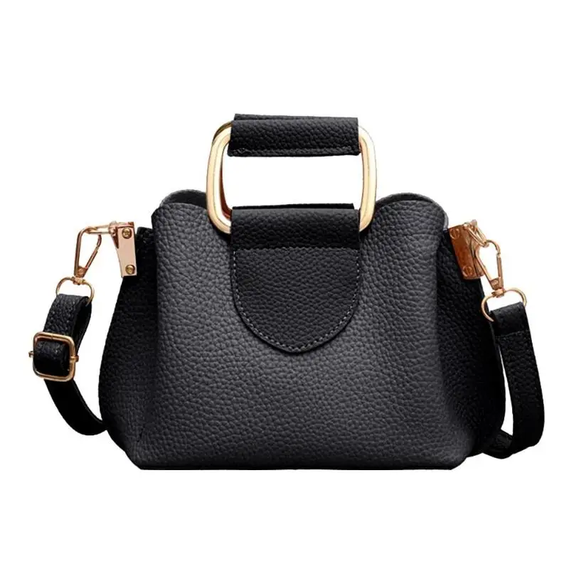

Simple Elegant Women Totes Shoulder Bag Leather Handbags Mini Casual Messenger Bags Sac A Dos Bolsas Feminina Mujer Sac A Main