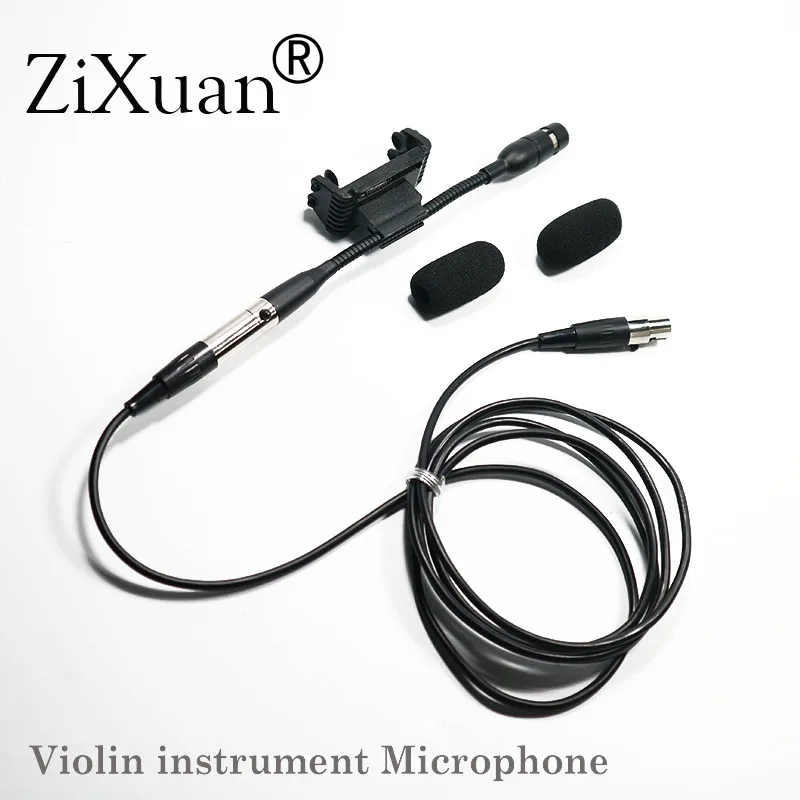 أداة عزف موسيقى ميكروفون المكثف الكمان صك الميكروفون ل شور AKG شمشون اللاسلكية نظام XLR الارسال
