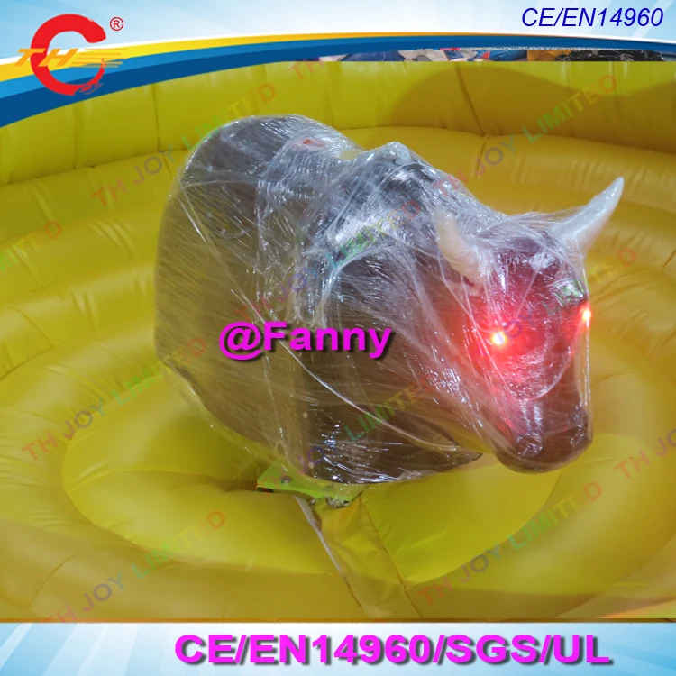 

commercial grade PVC Mechanical bull inflatable rodeo mechanical bull for sale, sport game rodeo bull ride machine,free sea ship