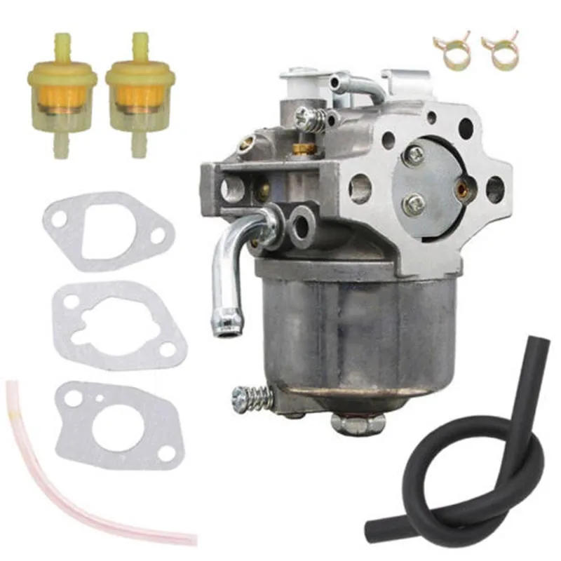 

Lawn Mowers Carburetor Kit For Kawasaki FC150V 4 Stroke Fuel Filters Clamps Pipe Lines Gaskets