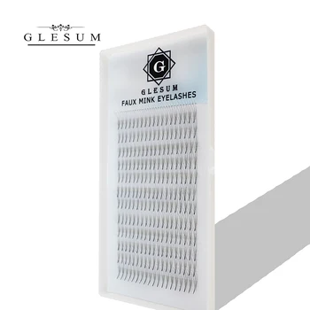 

GLESUM 4DVolume Fans Eyelashes Extension Long Stem Premade Fan Lash Hot Selling Eyelash Individual Extensions With Free Shipping
