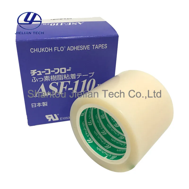 経典 チューコーフロー ふっ素樹脂樹脂粘着テープ 0.08mmX10mmX10M ASF
