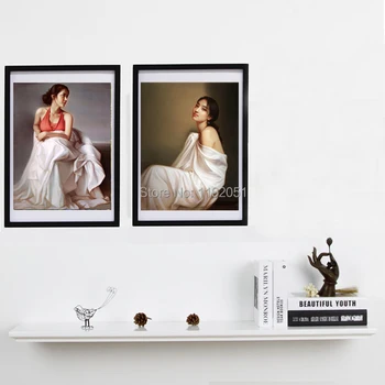 

portrait canvas paintings large mural prints frameless modern fine art oriental beauty Chinese girls figurative art nude