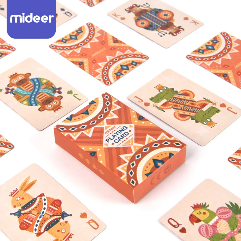 

MiDeer Baby Educational Toys Playing Card Set Paper Game Learning Math Toddler Toys For Kids Party Game Gift